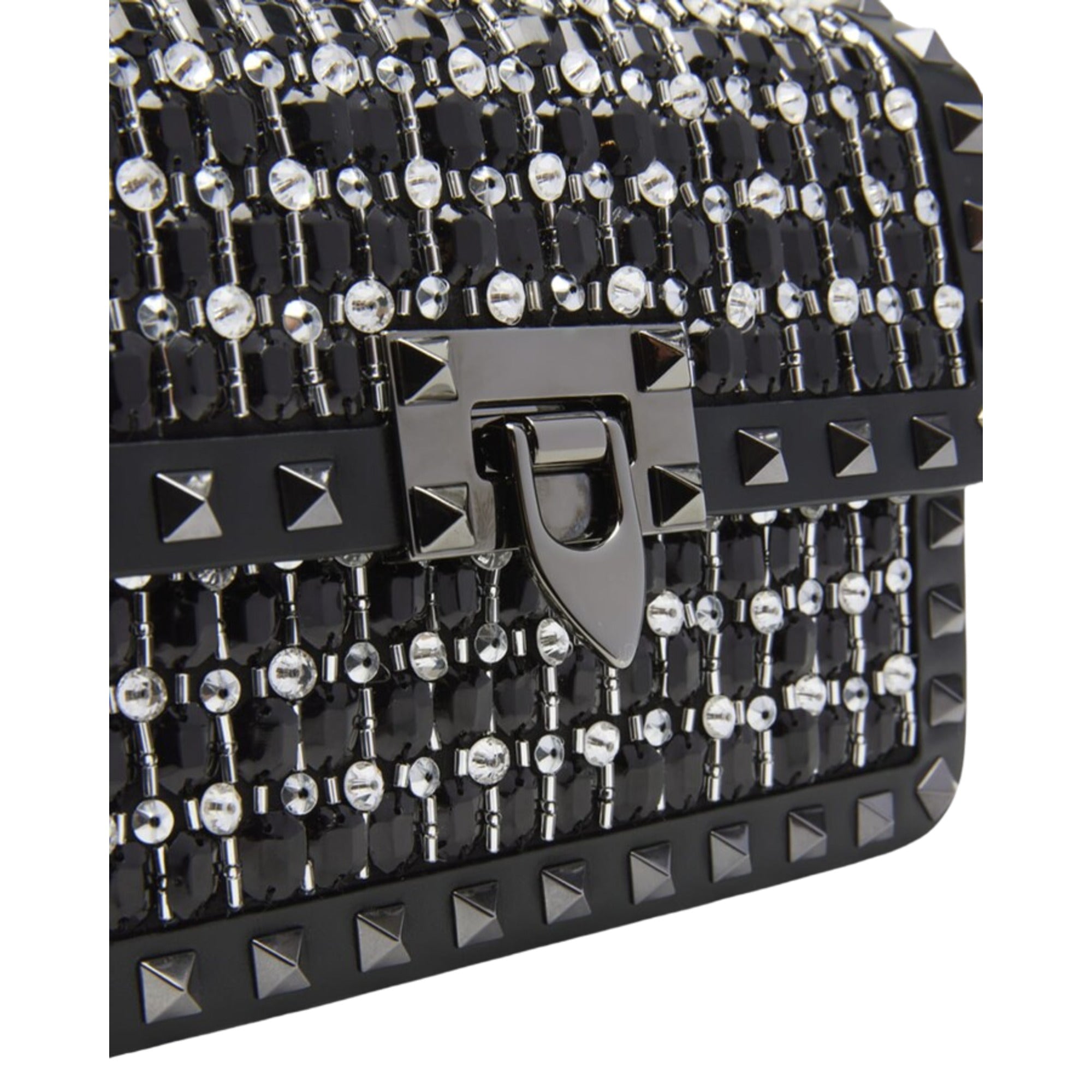 Valentino Garavani Small Rockstud23 Embroidered Shoulder Bag