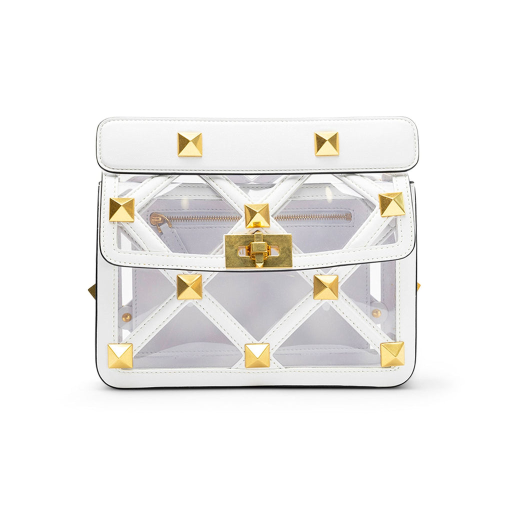 Valentino Garavani Medium Roman Stud Shoulder Bag