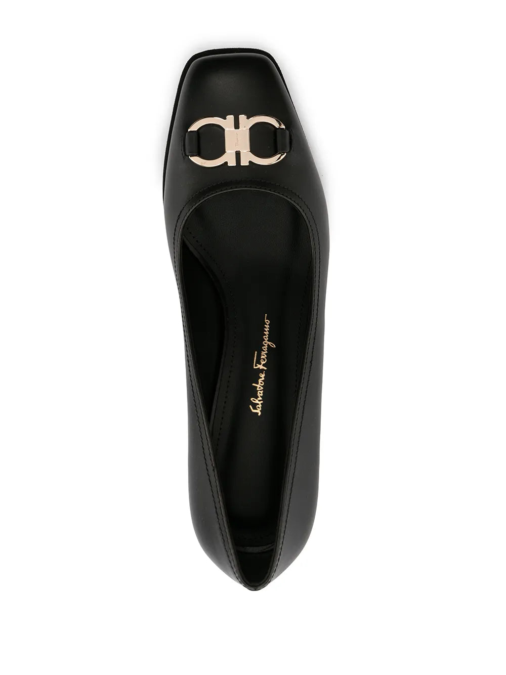 Ferragamo Gancini Buckle Pumps