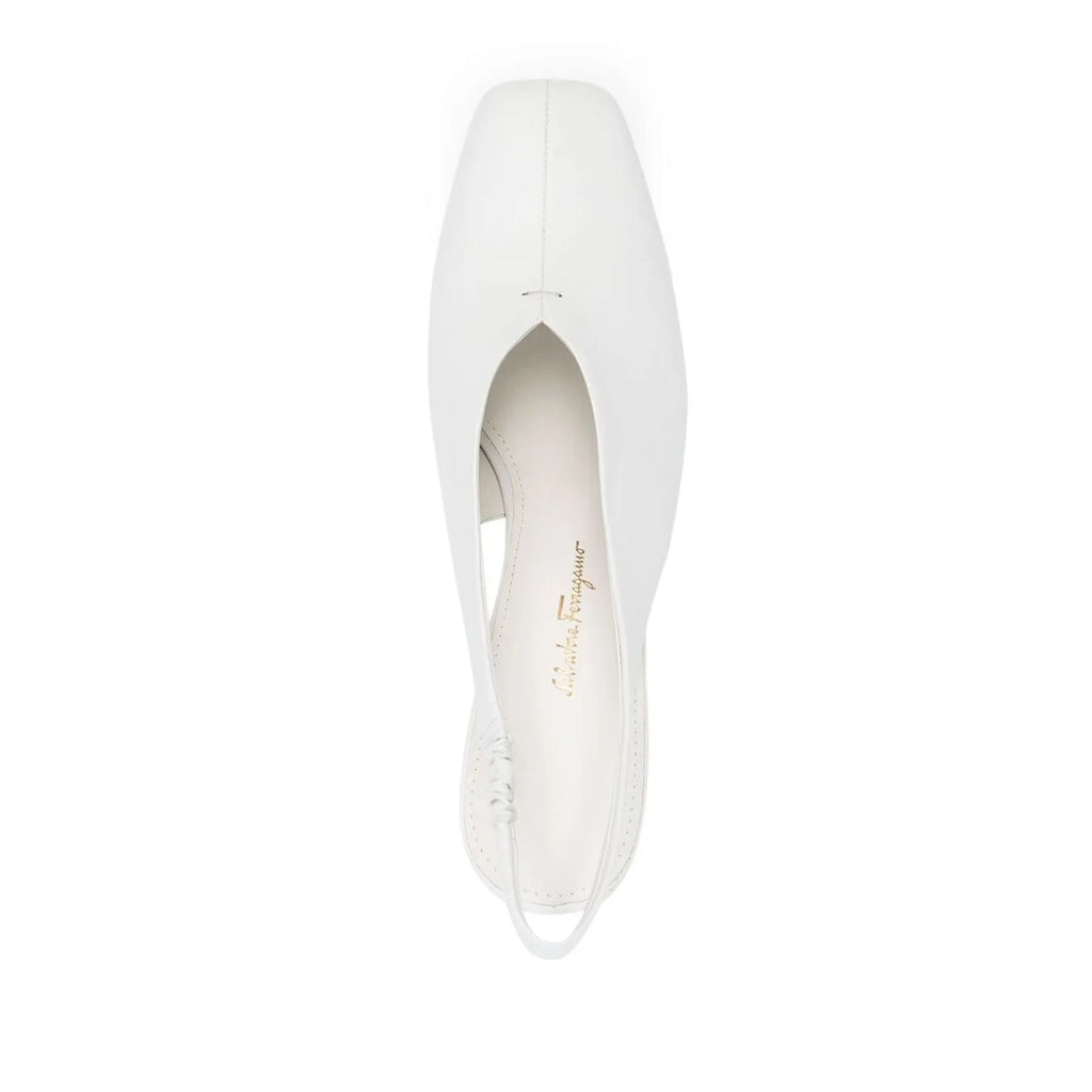 Ferragamo F-Heel 95Mm Slingback Pumps