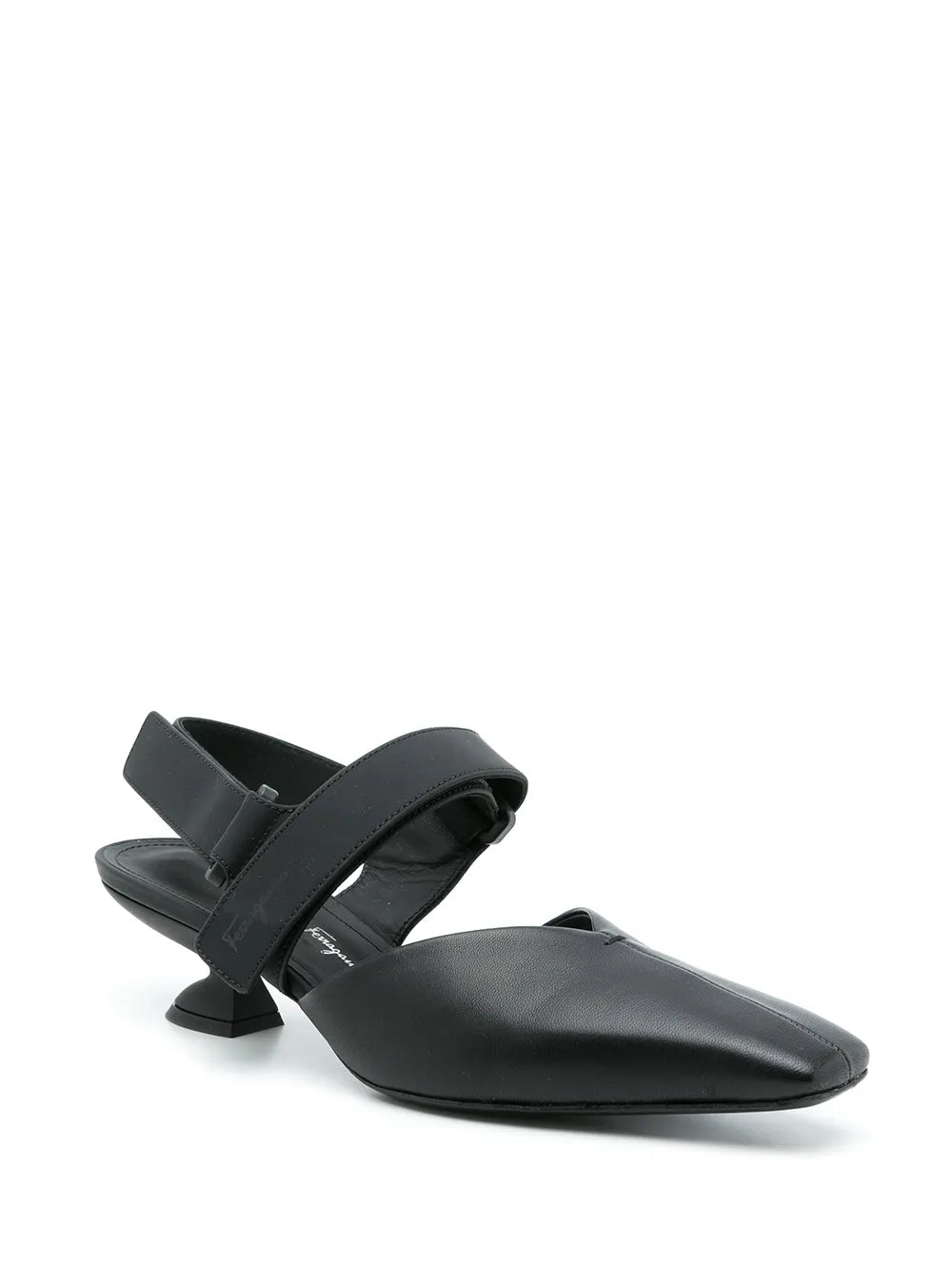 Ferragamo Square-Toe 45Mm Pumps