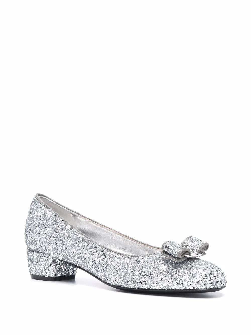 Ferragamo Glitter-Detail Pumps