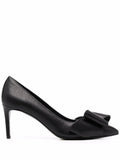 Ferragamo 70Mm Zoey Bow-Detail Pumps