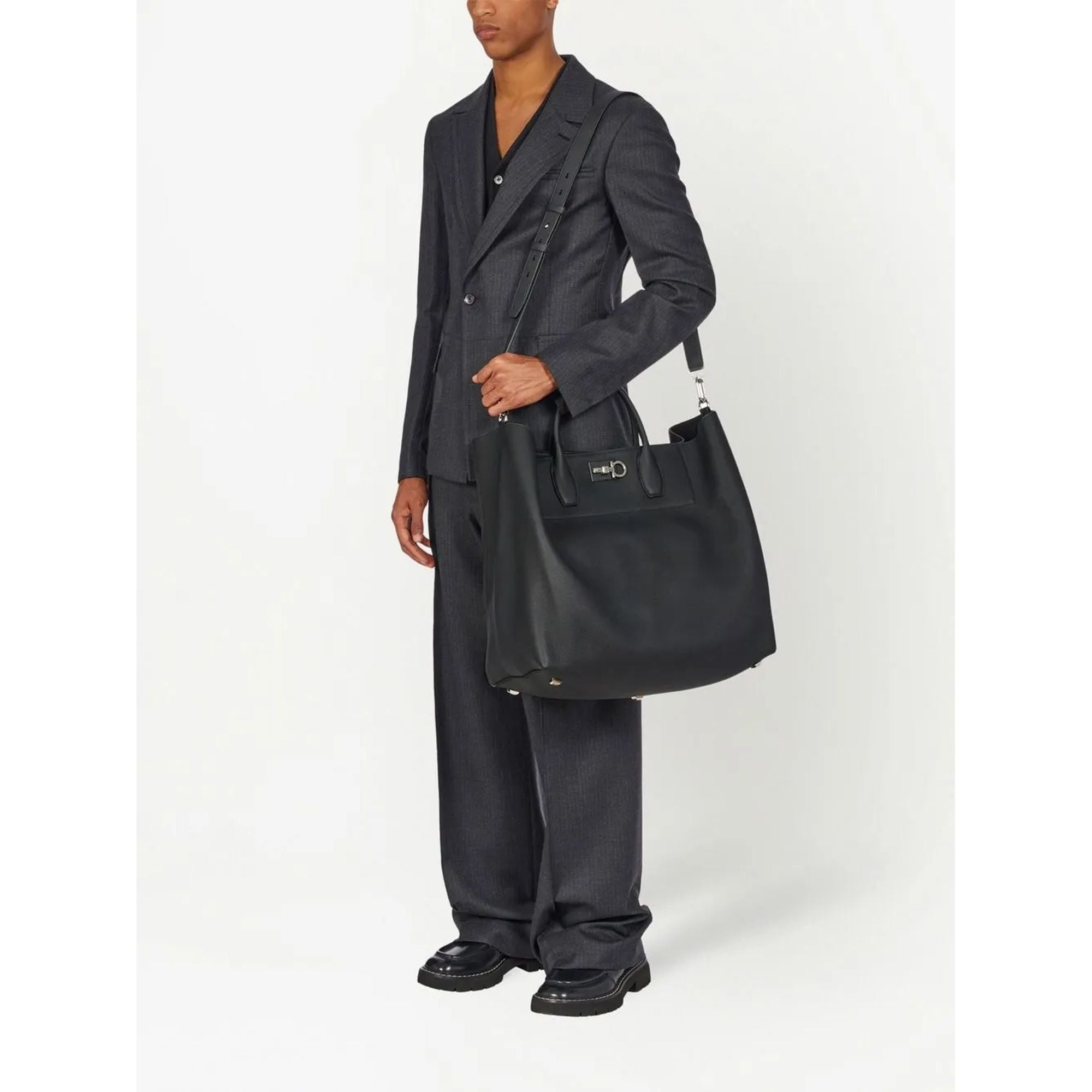 Ferragamo Gancini Studio Tote Bag