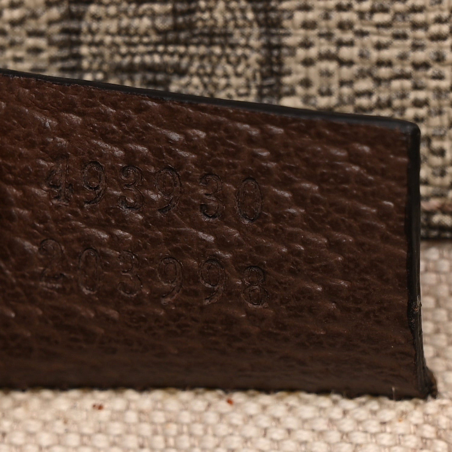 GG Supreme Monogram Neo Vintage Web Belt Bag Brown