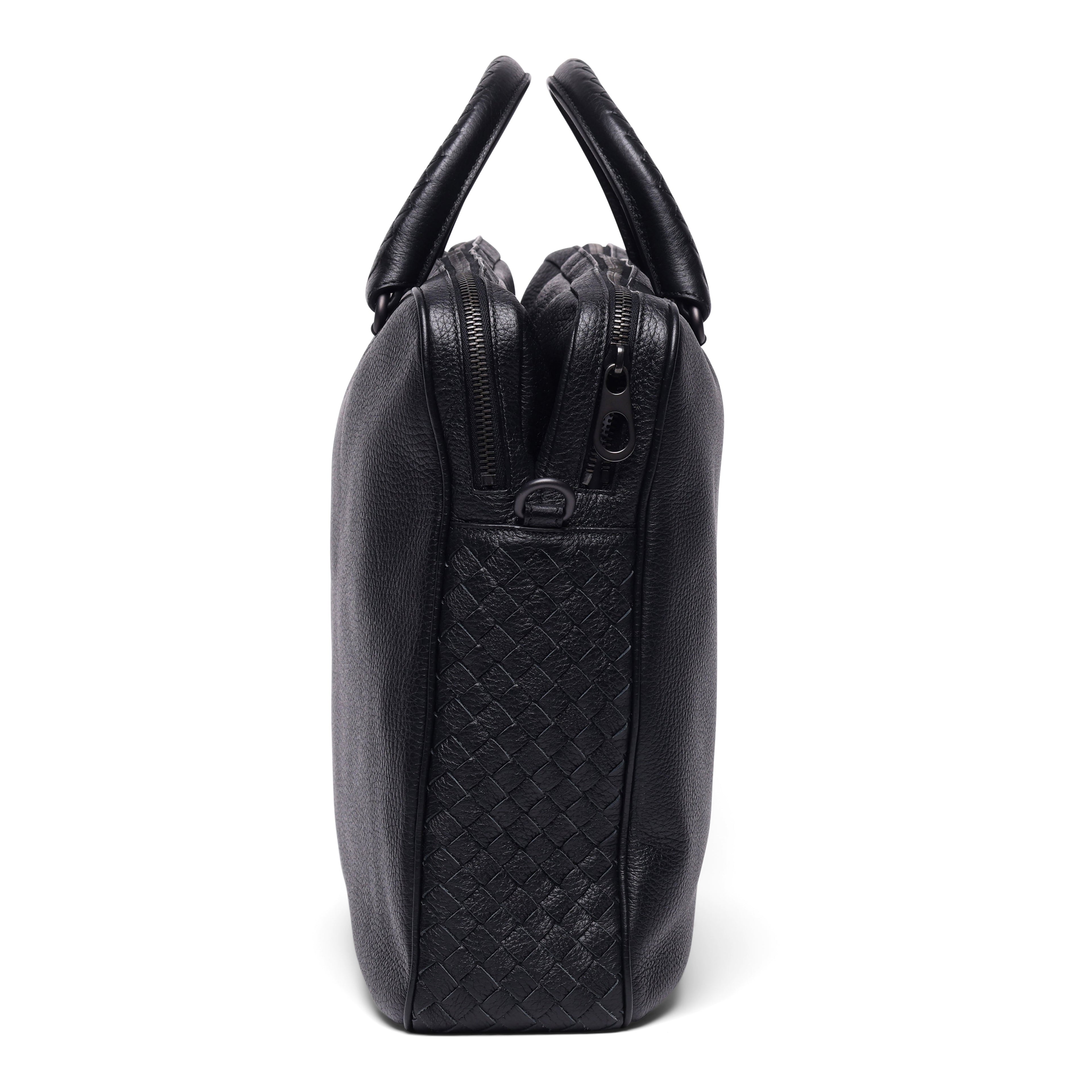 Bottega Veneta Intrecciato Braided Briefcase