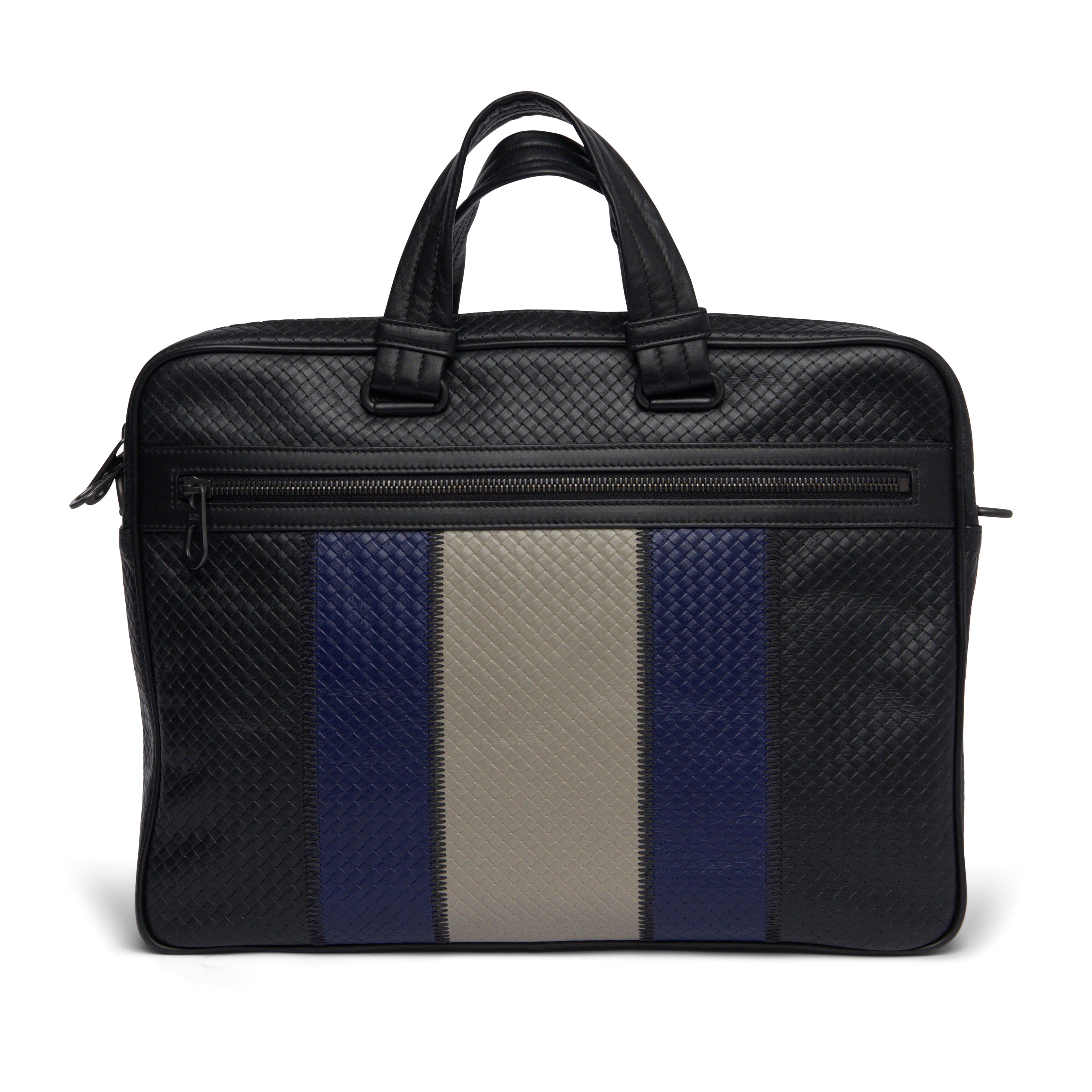 Bottega Veneta Multicolored Crossbody Briefcase