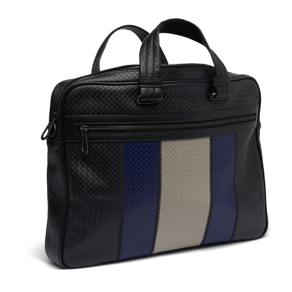 Bottega Veneta Multicolored Crossbody Briefcase