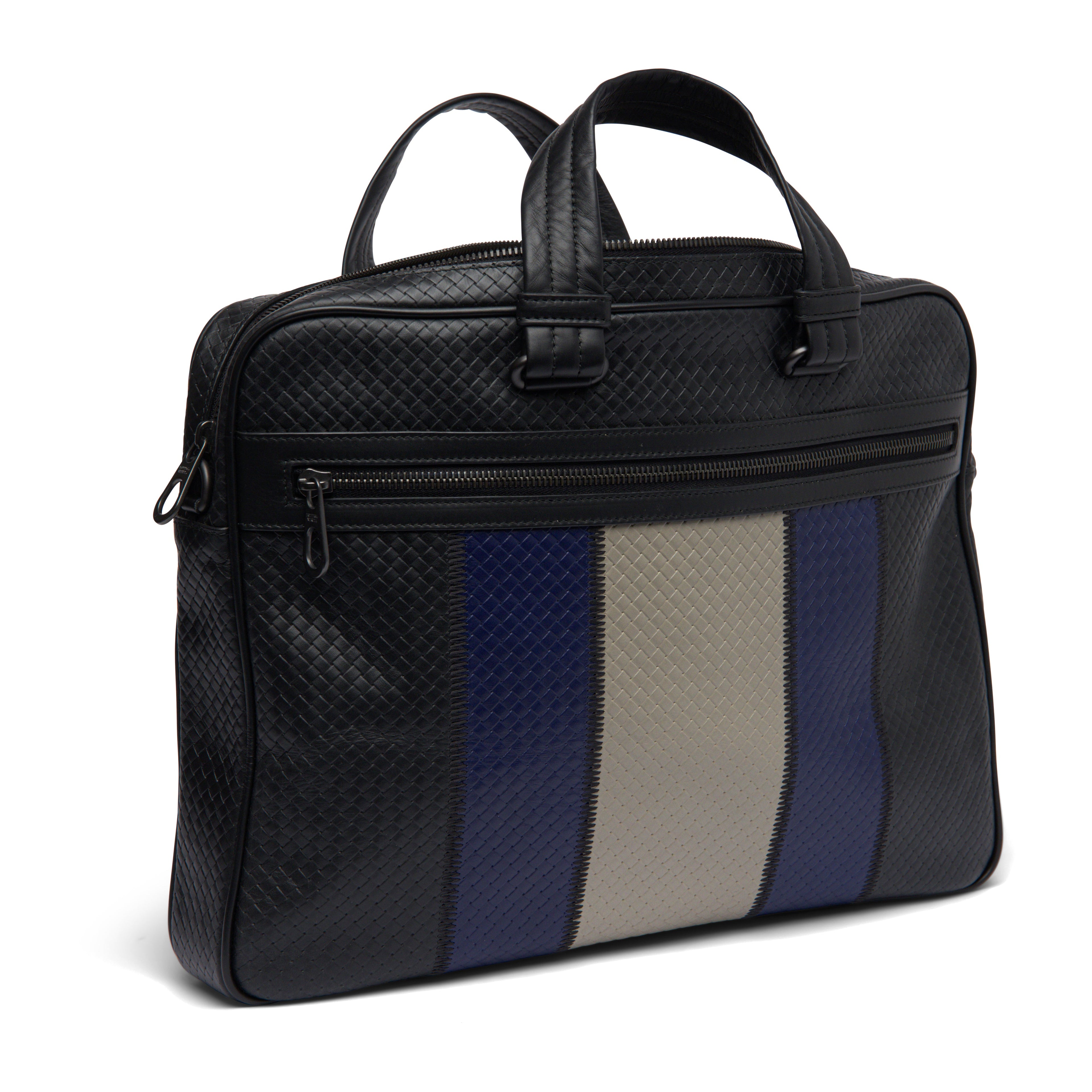Bottega Veneta Multicolored Crossbody Briefcase