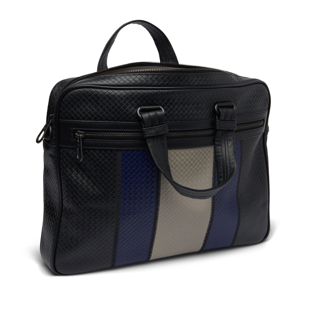 Bottega Veneta Multicolored Crossbody Briefcase