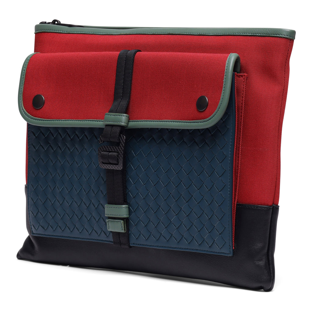 Bottega Veneta Men's Red Clutch