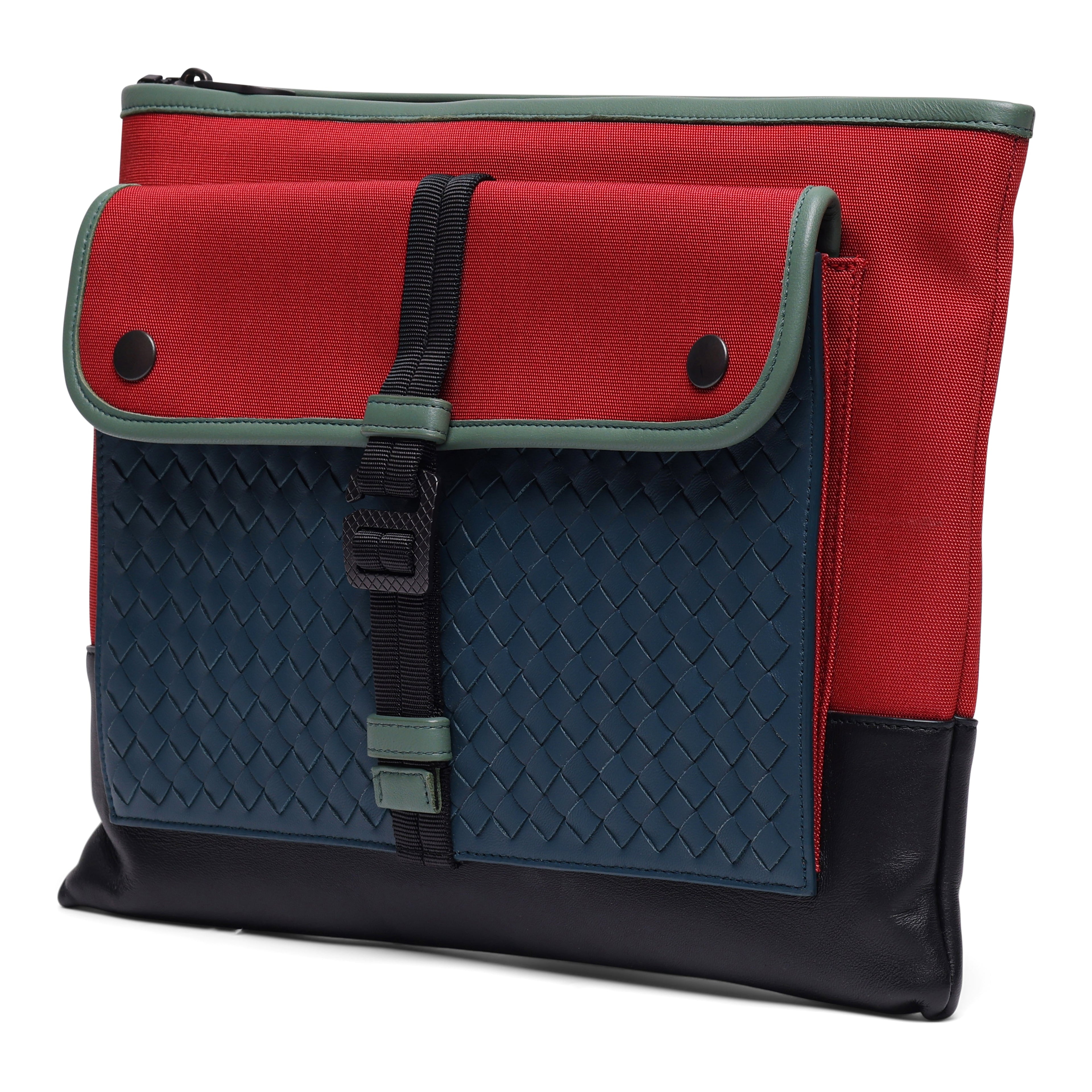 Bottega Veneta Men's Red Clutch