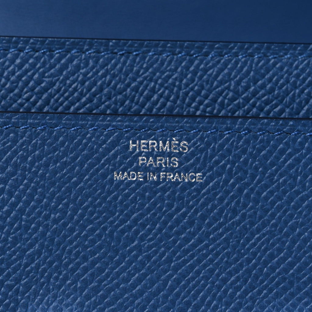 Epsom Constance Long To Go Wallet Bleu Tie