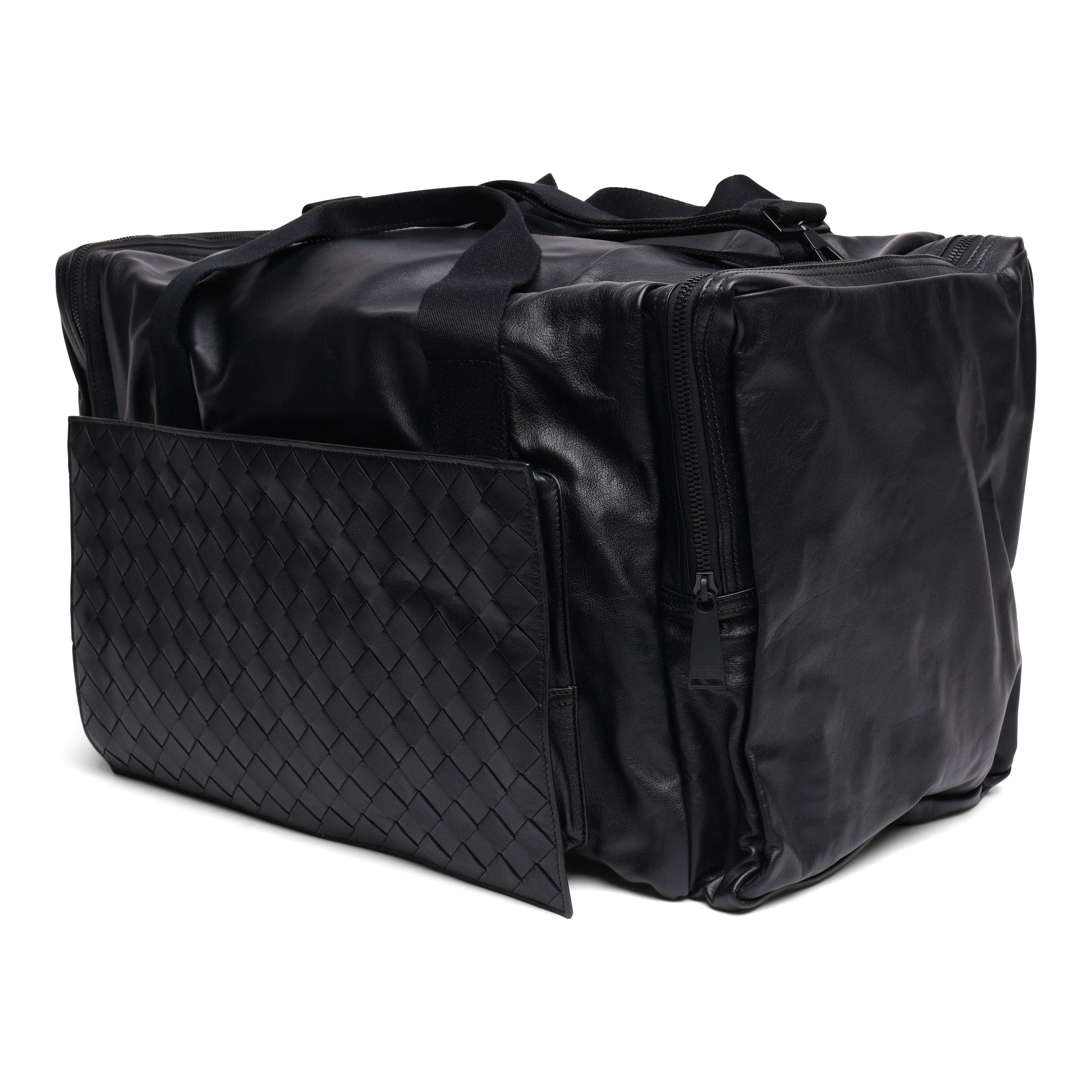 Bottega Veneta Men's Leather Duffle Bag