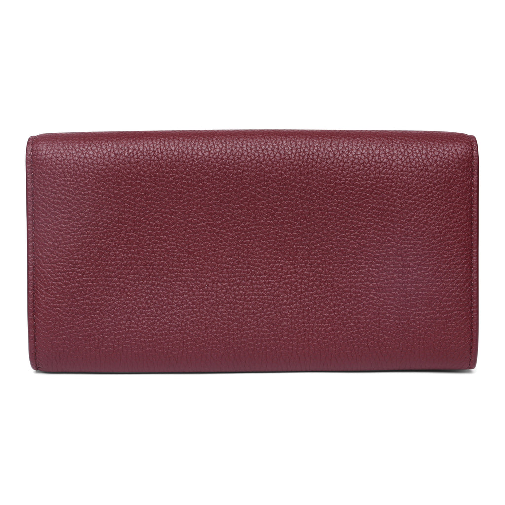 Bottega Veneta Logo-Stamp Continental Wallet