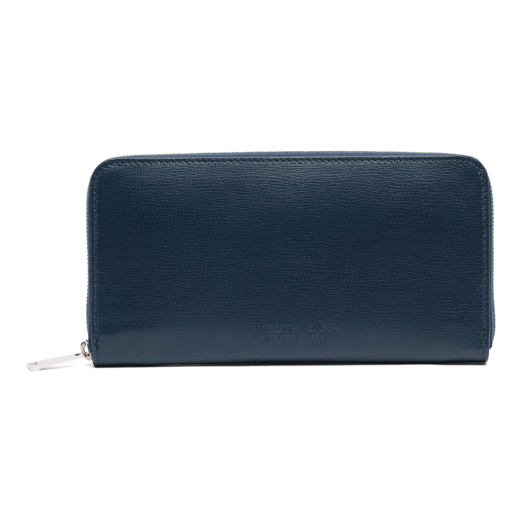 Bottega Veneta Leather Continental Zip Around Wallet