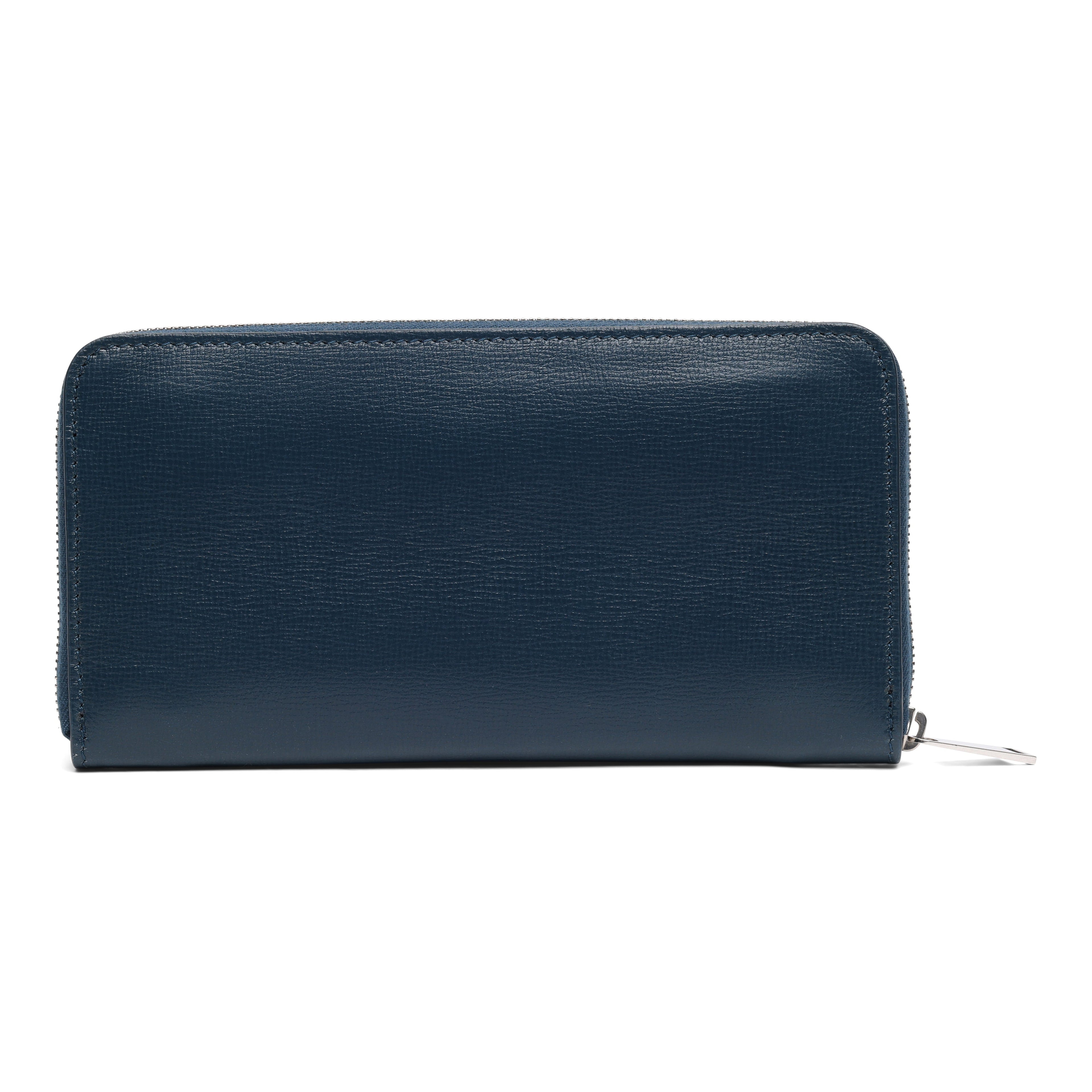 Bottega Veneta Leather Continental Zip Around Wallet