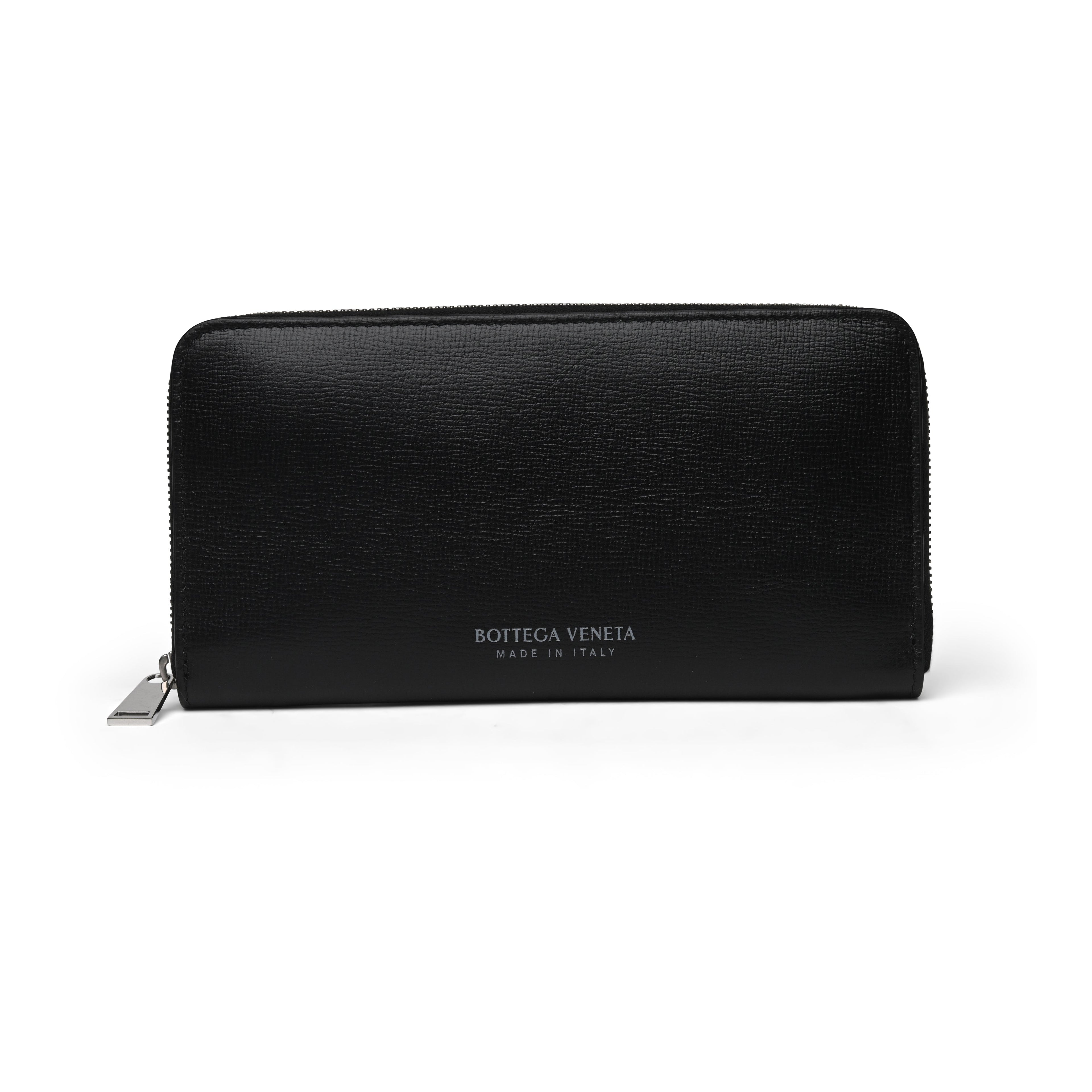 Bottega Veneta Intrecciato Leather Continental Zip Around Wallet