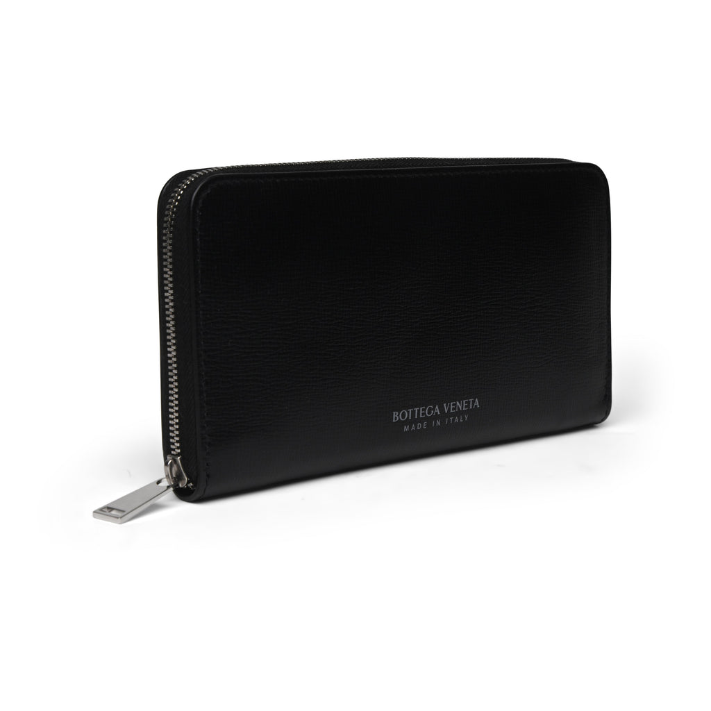 Bottega Veneta Intrecciato Leather Continental Zip Around Wallet