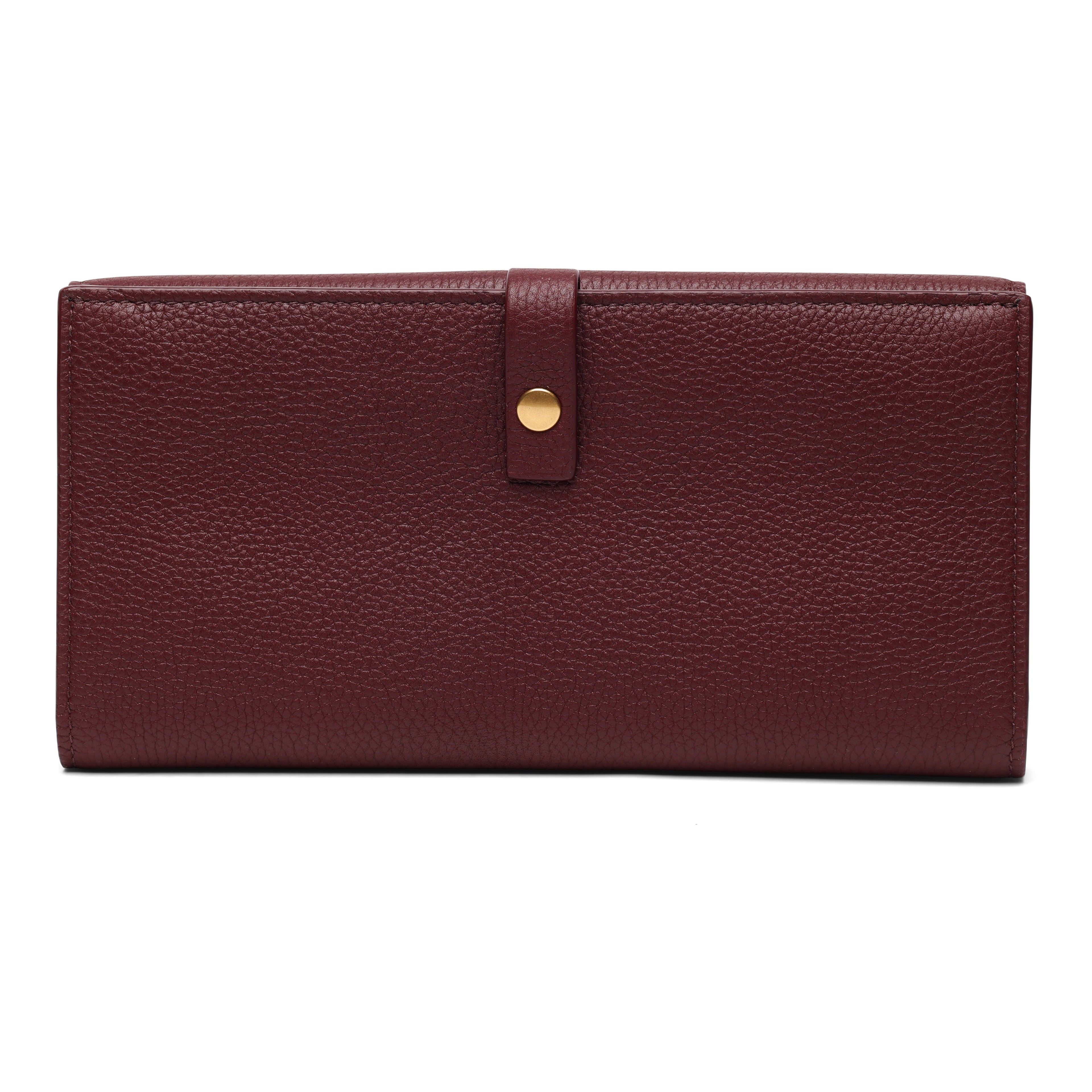 Bottega Veneta Continental Leather Wallet