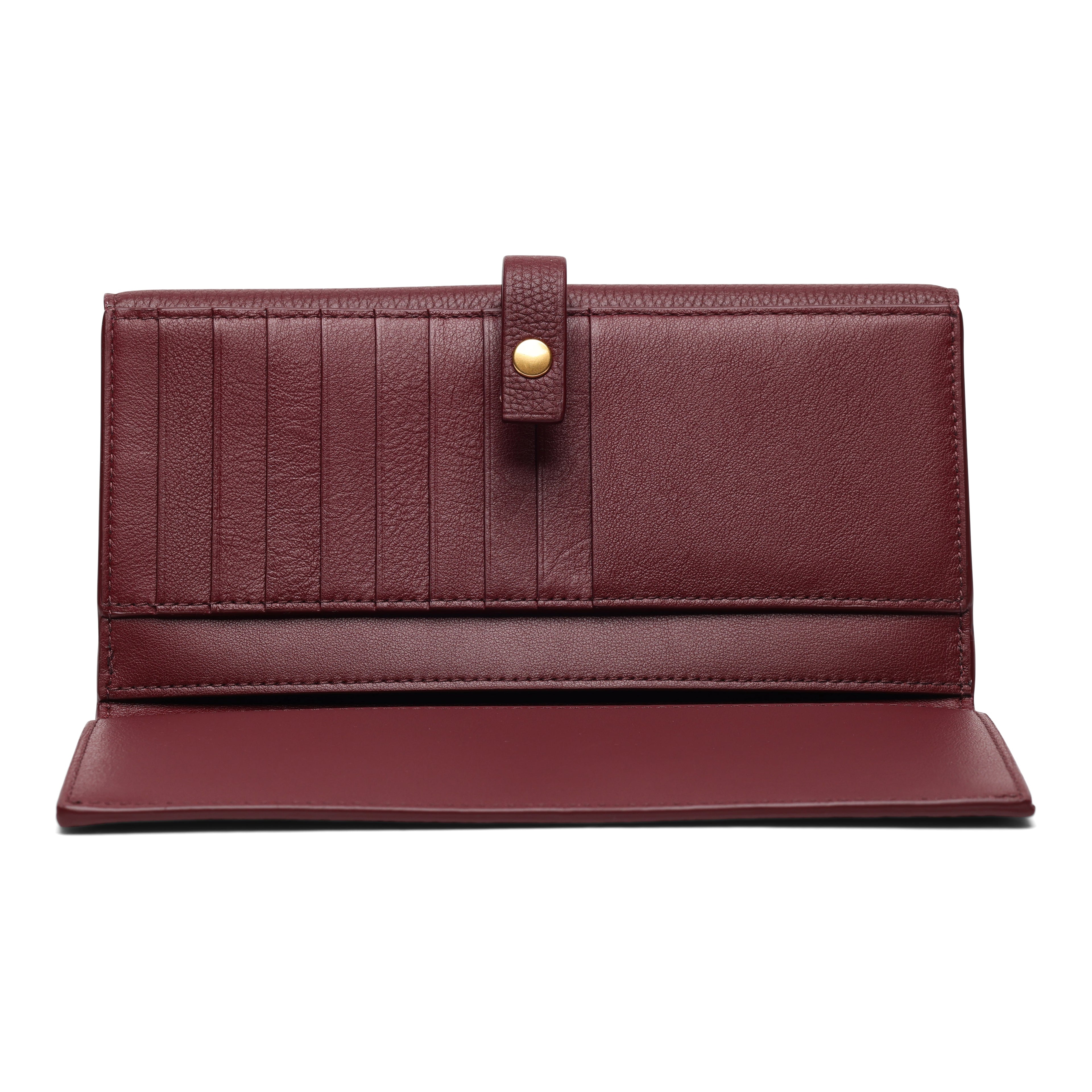 Bottega Veneta Continental Leather Wallet