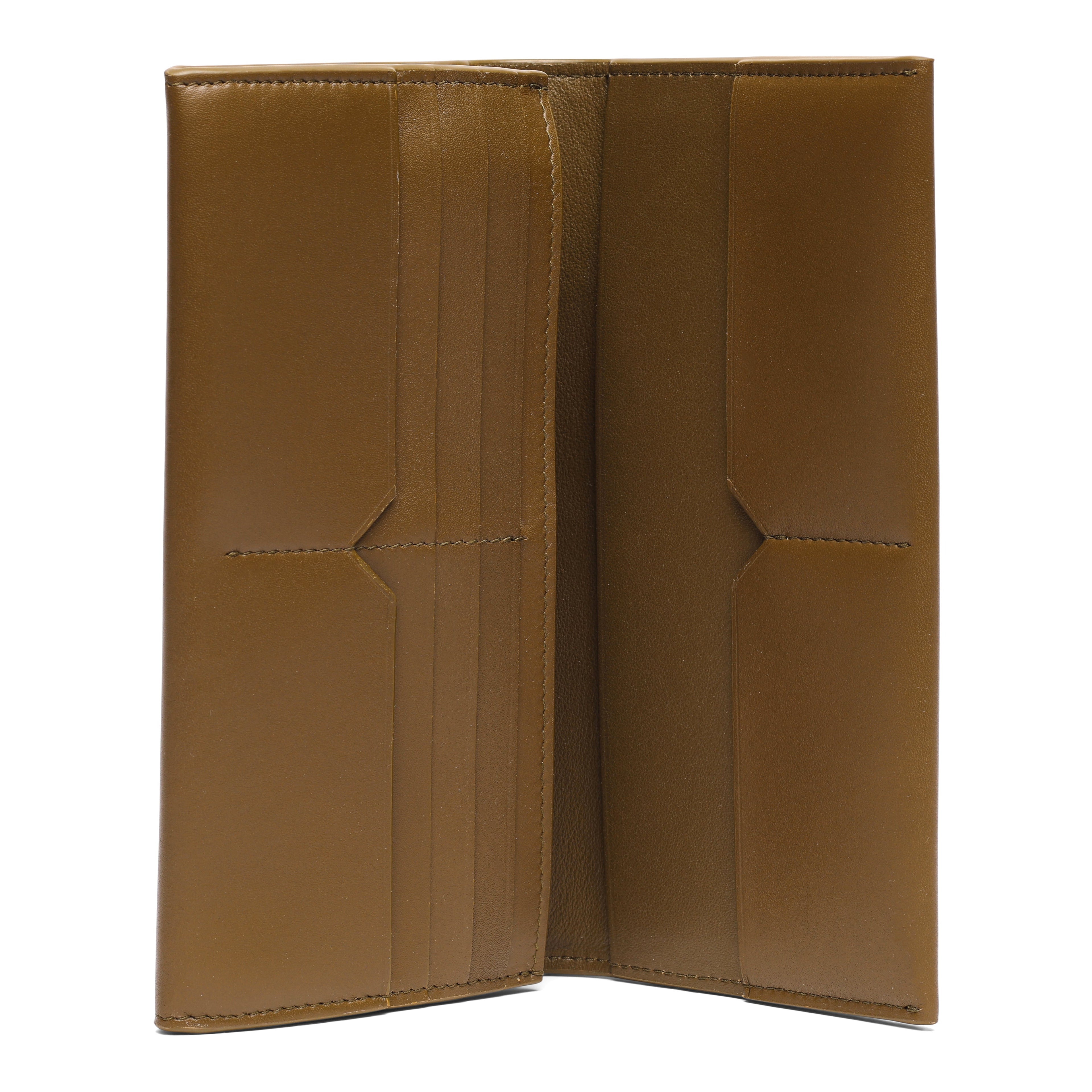 Bottega Veneta Continental Flap Leather Wallet