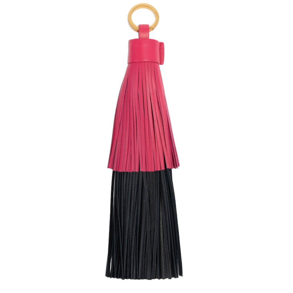 Bottega Veneta Lambskin Leather Tassel Key Charm