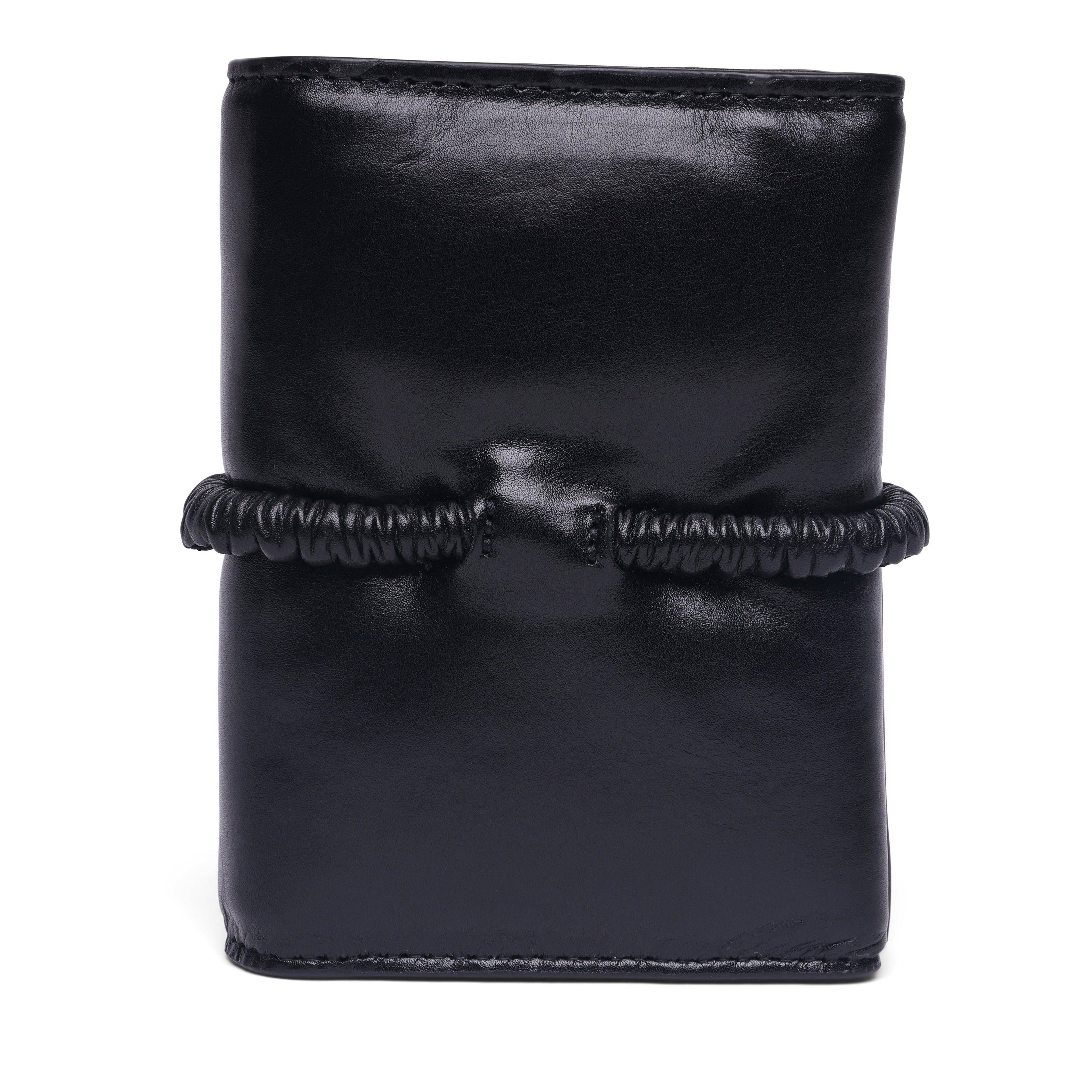 Bottega Veneta Black Leather Wallet