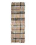 Burberry Womens Large Check Gauze Scarf