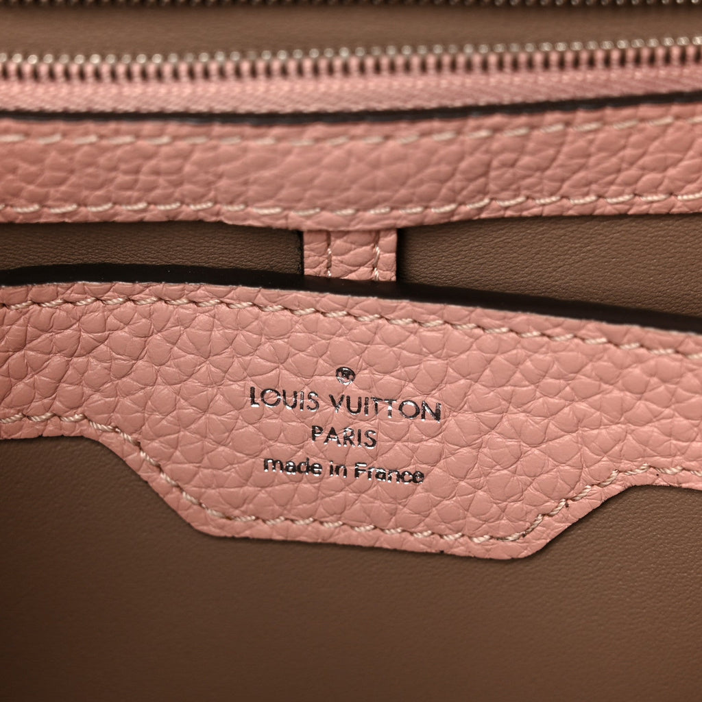 Taurillon Snakeskin Capucines PM Magnolia