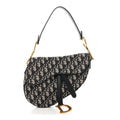 Oblique Saddle Bag Blue