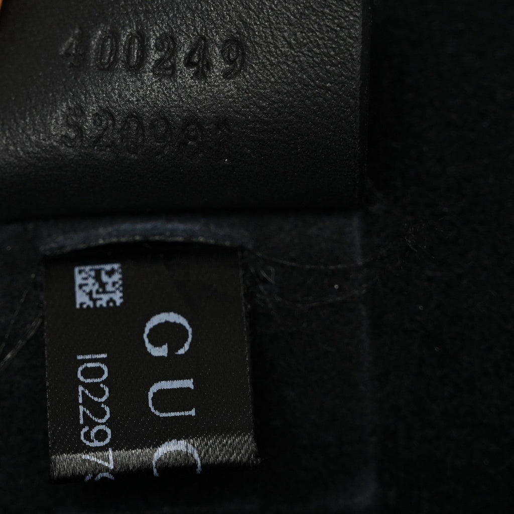 GG Supreme Monogram Crystal Small Dionysus Shoulder Bag Black