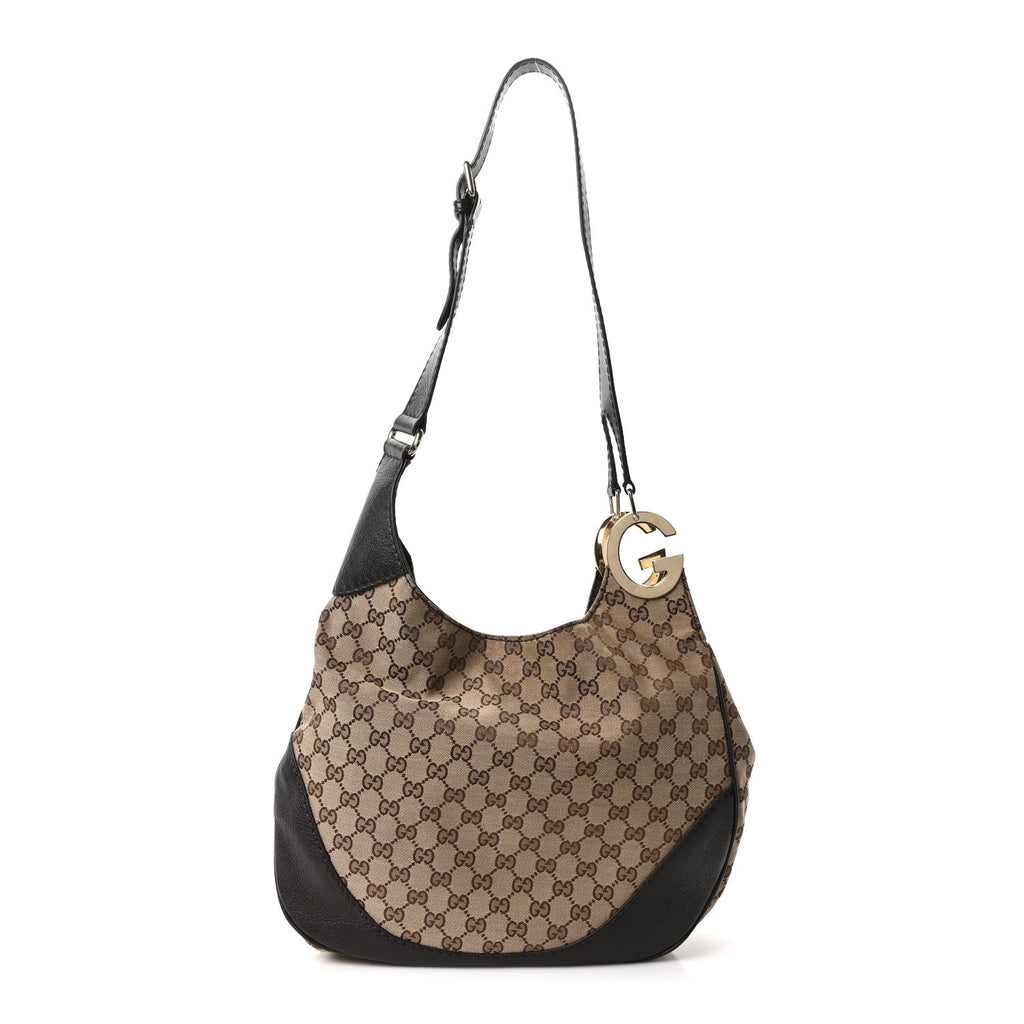 Monogram Medium Charlotte Hobo Brown