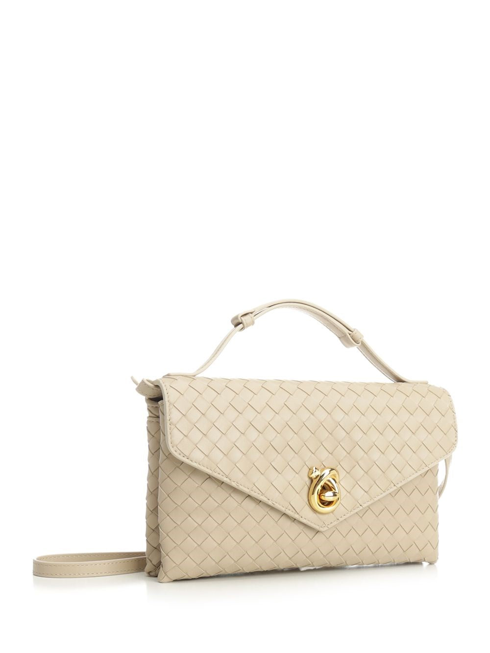 Bottega Veneta Women "Knot Lock" Crossbody Bag
