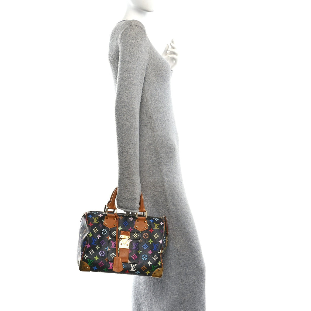 Monogram Multicolor Speedy 30 Black