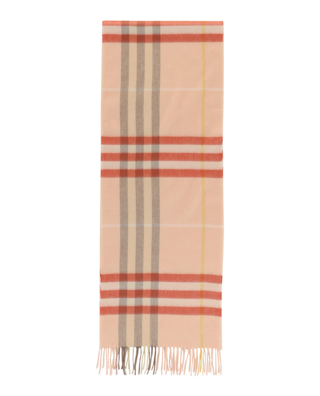 Burberry Womens Giant Check Cashmere Scarf