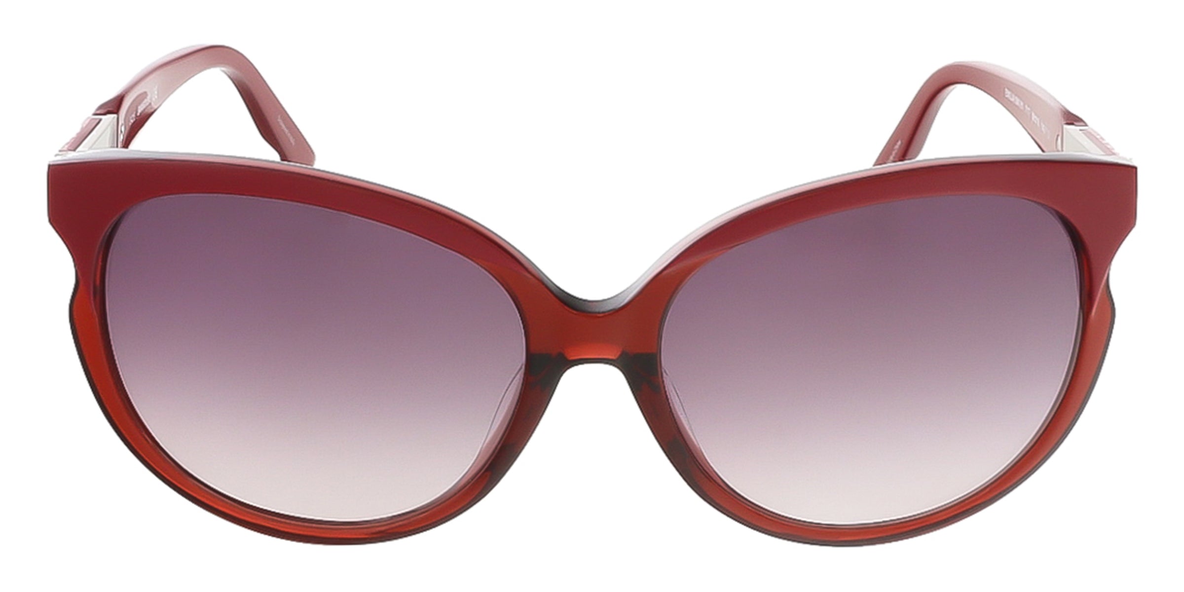 Swarovski Shaded Burgundy/Pearl Burgundy Round SK0081/S 71T Sunglasses