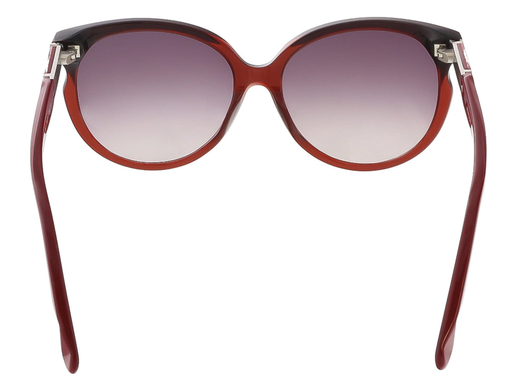 Swarovski Shaded Burgundy/Pearl Burgundy Round SK0081/S 71T Sunglasses
