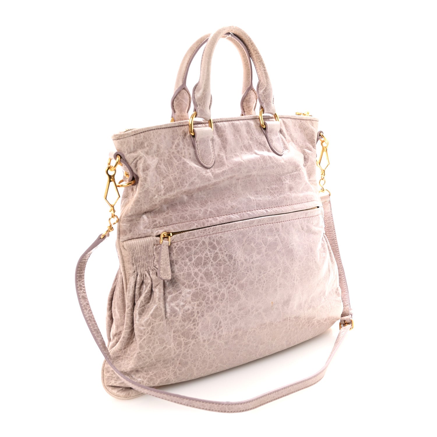 Vitello Lux Bag Mughetto