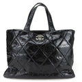 Chanel Portobello Leather Tweed 2way Tote Bag
