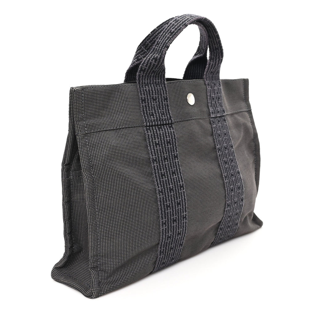 Canvas Herline PM Tote Grey