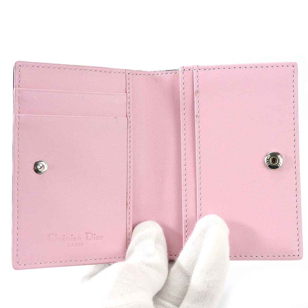 Christian Dior Canage Leather Card Case