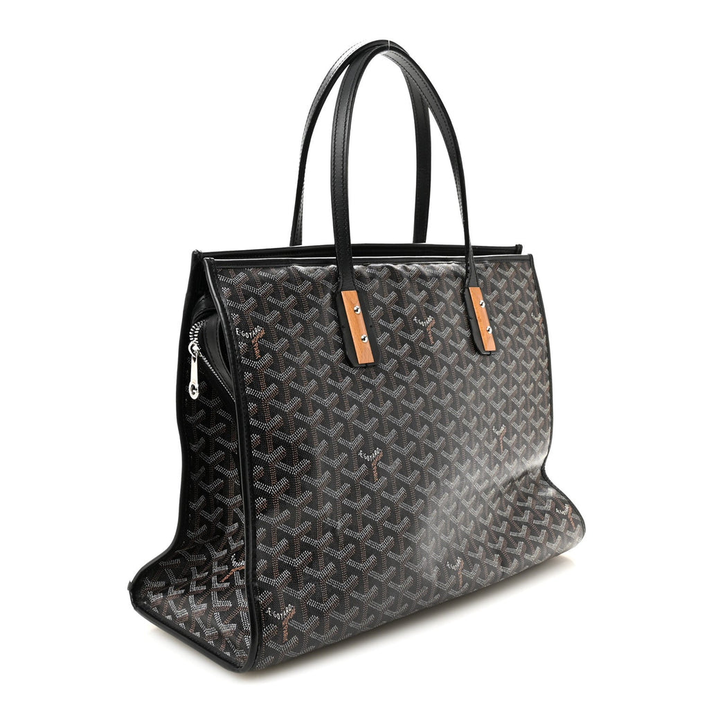 Goyardine Marquises Tote Black