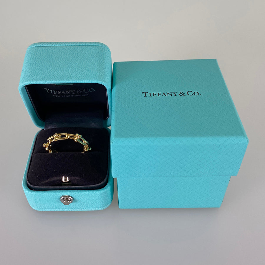 TIFFANY&Co. Hard Wear Micro Link Ring