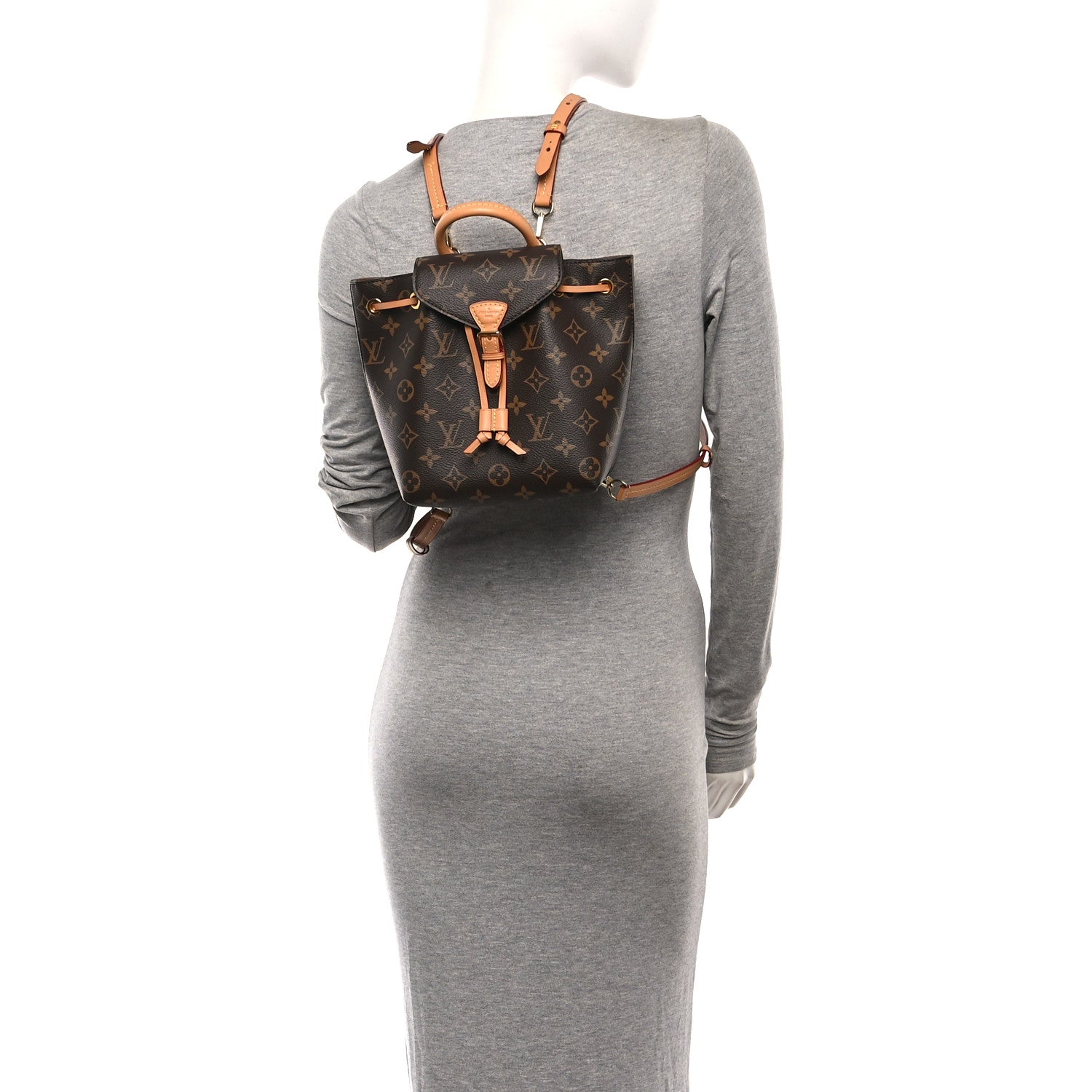 Monogram Montsouris BB Backpack Natural
