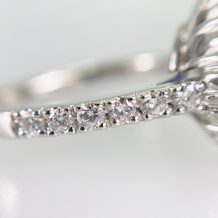 Ring Platinum Sapphire