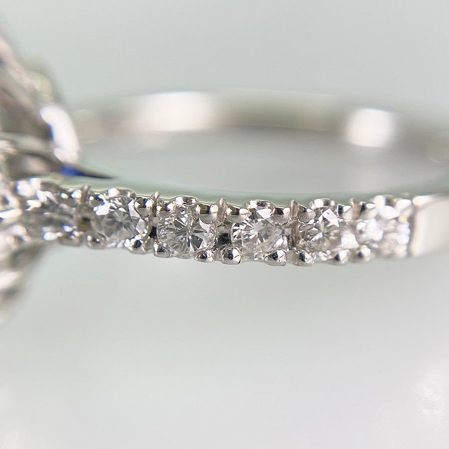 Ring Platinum Sapphire