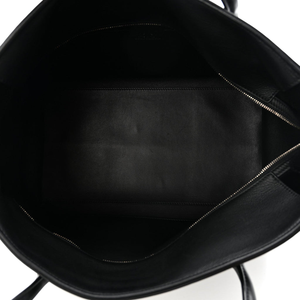 Grained Calfskin Terrasse Bag Black