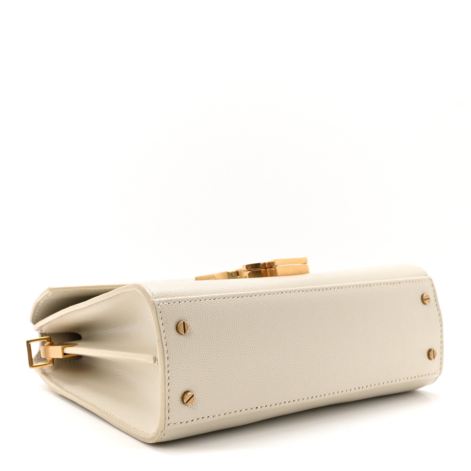 Grain de Poudre Mini Classic Monogram Cassandra Top Handle Vintage White