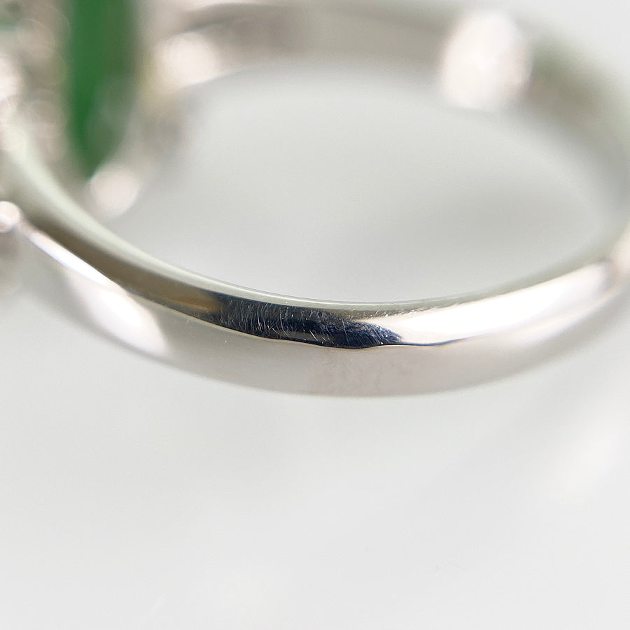 Ring Platinum Jadeite